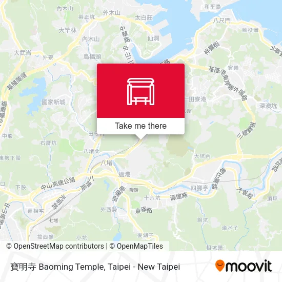 寶明寺 Baoming Temple map