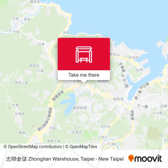 忠聯倉儲 Zhonglian Warehouse map