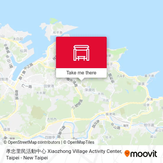 孝忠里民活動中心 Xiaozhong Village Activity Center地圖