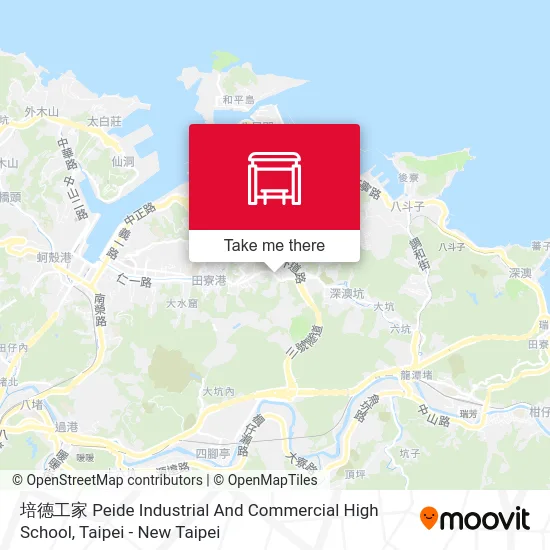 培德工家 Peide Industrial And Commercial High School map