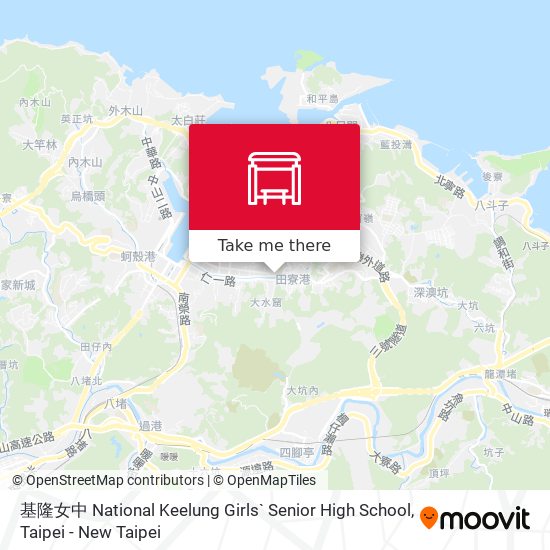 基隆女中 National Keelung Girls` Senior High School地圖