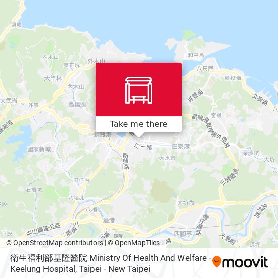 衛生福利部基隆醫院 Ministry Of Health And Welfare - Keelung Hospital map