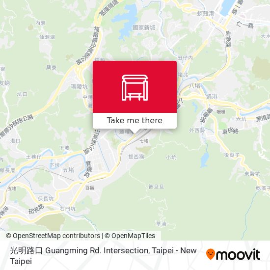 光明路口 Guangming Rd. Intersection map