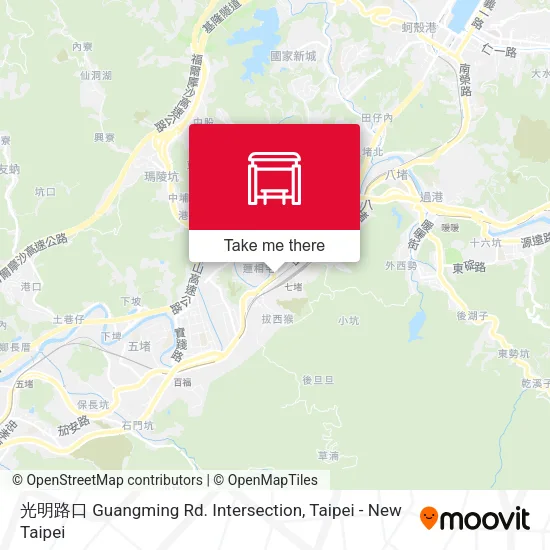光明路口 Guangming Rd. Intersection map