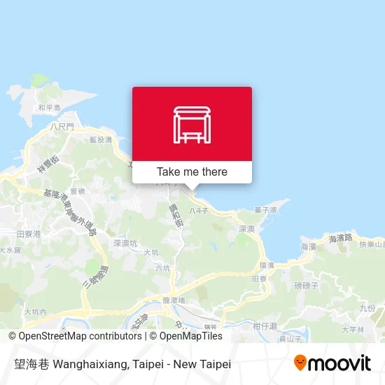 望海巷 Wanghaixiang map
