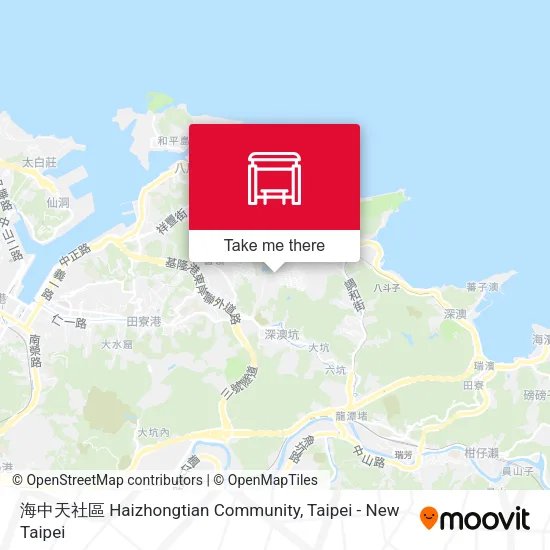 海中天社區 Haizhongtian Community map
