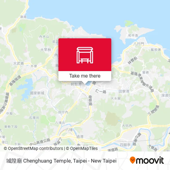 城隍廟 Chenghuang Temple地圖
