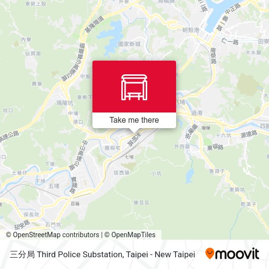 三分局 Third Police Substation map