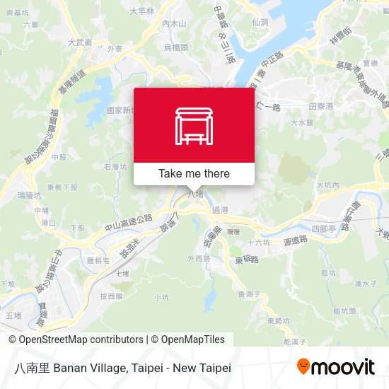 八南里 Banan Village map