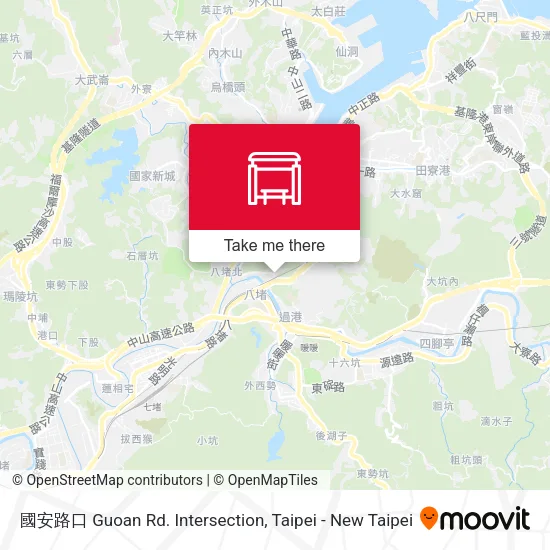 國安路口 Guoan Rd. Intersection map