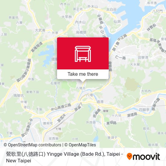 鶯歌里(八德路口) Yingge Village (Bade Rd.) map