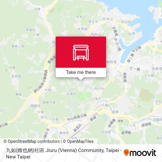 九如(維也納)社區 Jiuru (Vienna) Community地圖