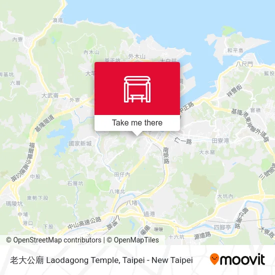 老大公廟 Laodagong Temple map