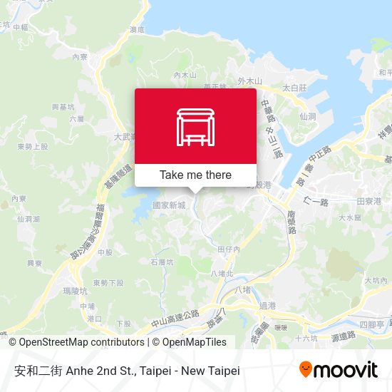 安和二街 Anhe 2nd St. map