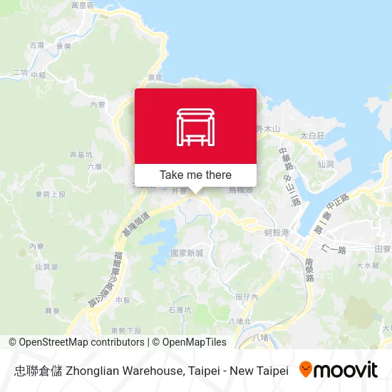 忠聯倉儲 Zhonglian Warehouse map