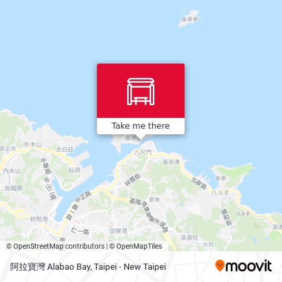 阿拉寶灣 Alabao Bay地圖