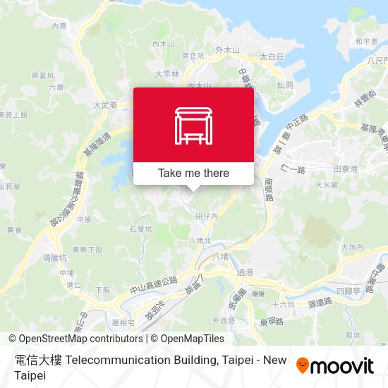 電信大樓 Telecommunication Building map