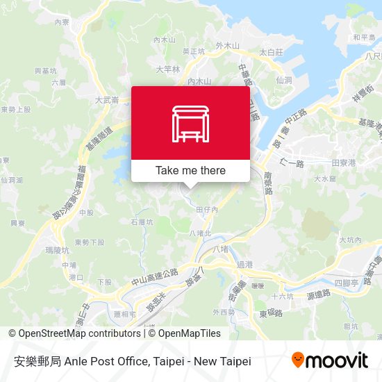 安樂郵局 Anle Post Office map
