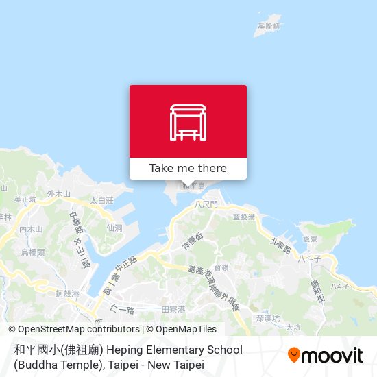 和平國小(佛祖廟) Heping Elementary School (Buddha Temple)地圖