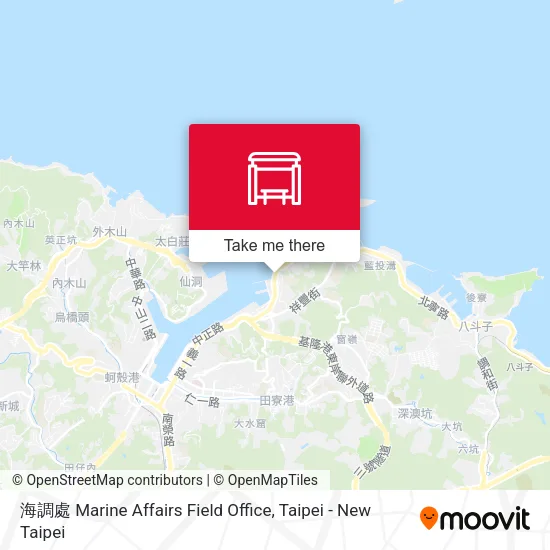 海調處 Marine Affairs Field Office map