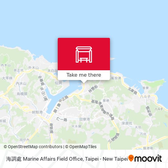 海調處 Marine Affairs Field Office map