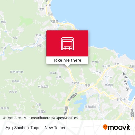 石山 Shishan map