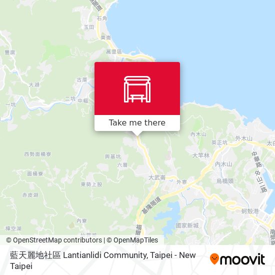 藍天麗地社區 Lantianlidi Community map