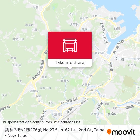 樂利2街62巷276號 No.276 Ln. 62 Leli 2nd St. map