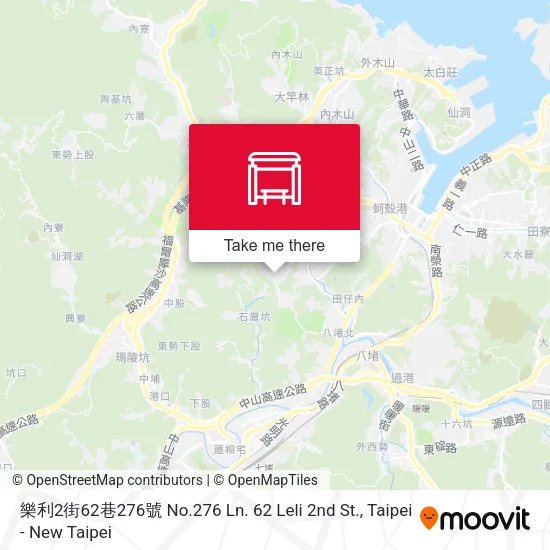 樂利2街62巷276號 No.276 Ln. 62 Leli 2nd St. map