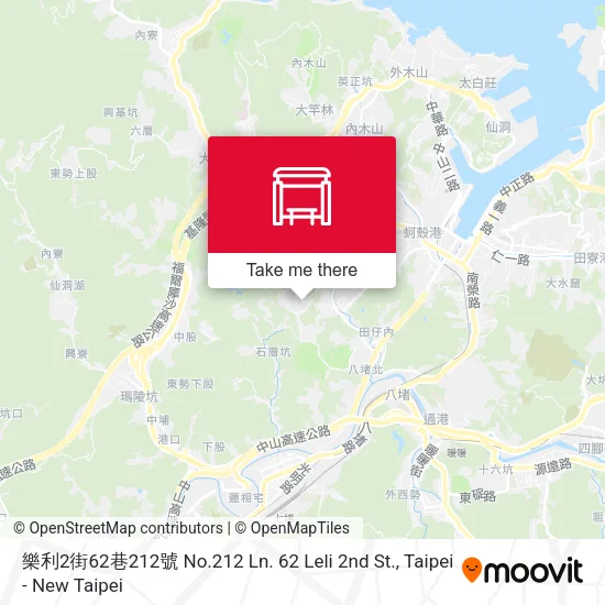 樂利2街62巷212號 No.212 Ln. 62 Leli 2nd St.地圖