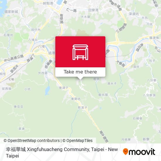 幸福華城 Xingfuhuacheng Community map
