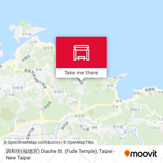 調和街(福德宮) Diaohe St. (Fude Temple) map