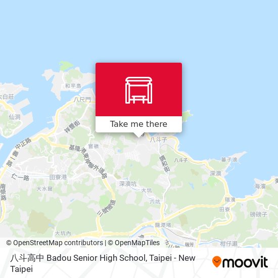 八斗高中 Badou Senior High School map