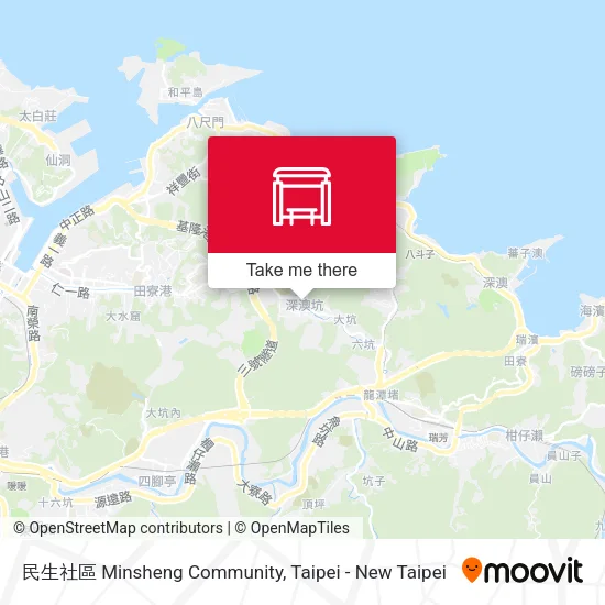民生社區 Minsheng Community map