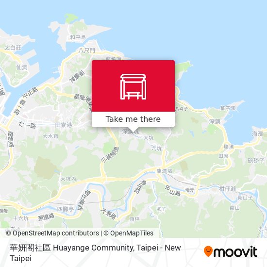 華妍閣社區 Huayange Community map
