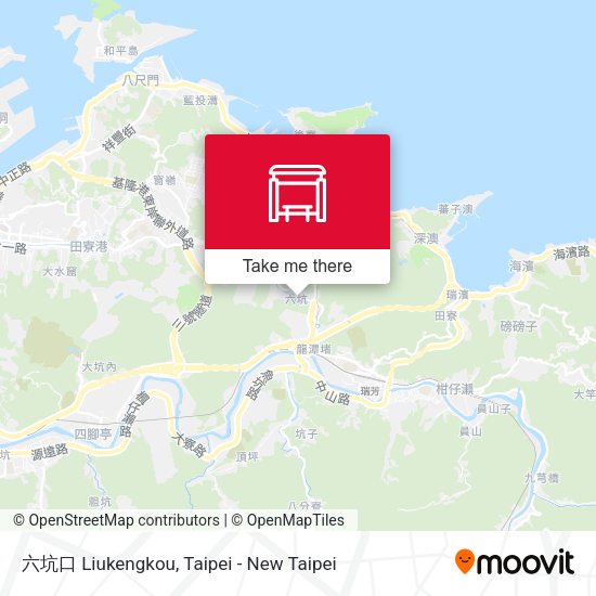 六坑口 Liukengkou map