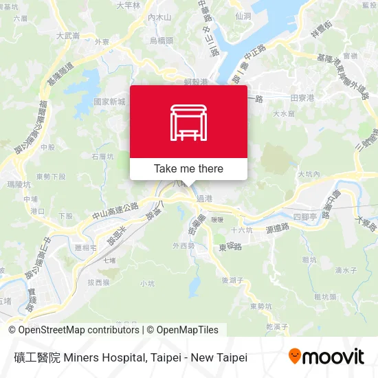 礦工醫院 Miners Hospital map