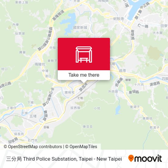 三分局 Third Police Substation map