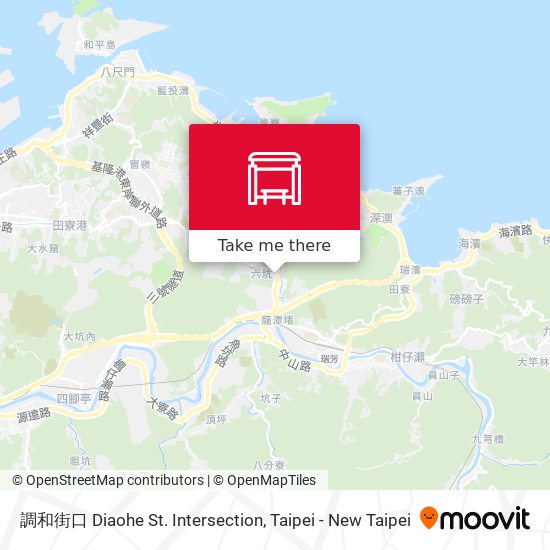 調和街口 Diaohe St. Intersection map