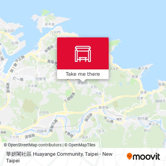 華妍閣社區 Huayange Community map