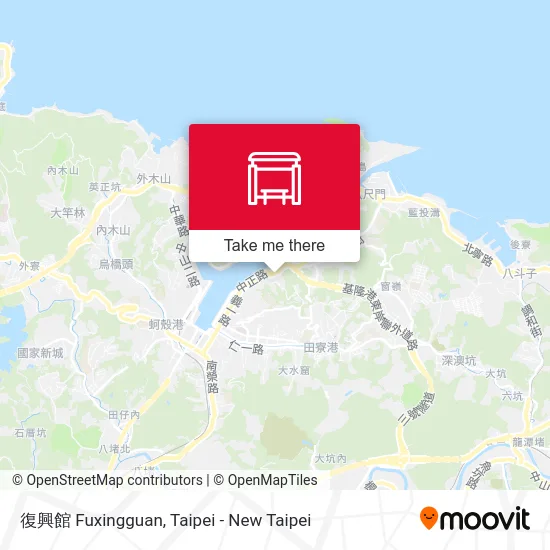 復興館 Fuxingguan map