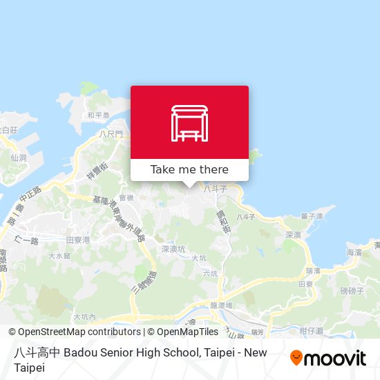八斗高中 Badou Senior High School map