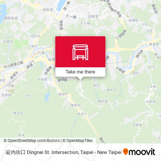 碇內街口 Dingnei St. Intersection地圖