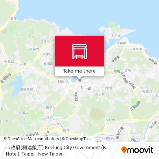 市政府(柯達飯店) Keelung City Government (K Hotel) map