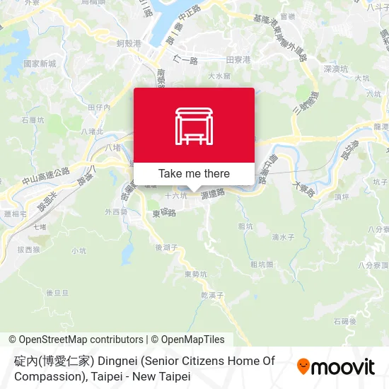 碇內(博愛仁家) Dingnei (Senior Citizens Home Of Compassion) map