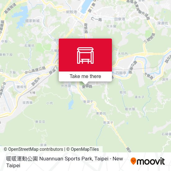 暖暖運動公園 Nuannuan Sports Park地圖