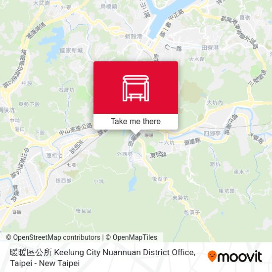暖暖區公所 Keelung City Nuannuan District Office map
