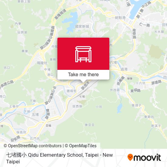 七堵國小 Qidu Elementary School map
