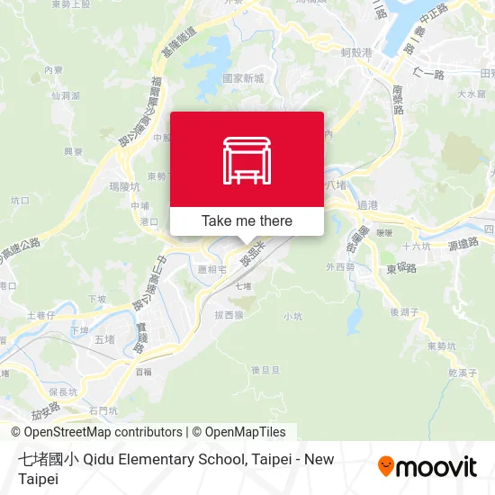 七堵國小 Qidu Elementary School map