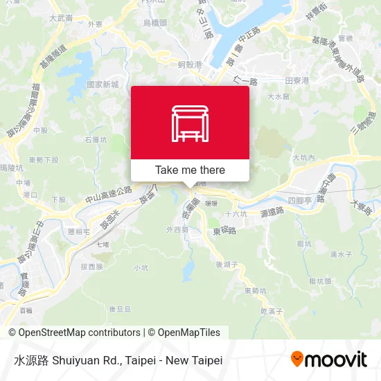 水源路 Shuiyuan Rd. map